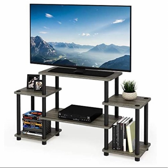 Tv Stand/Entertainment Center Round Square Corner “new”